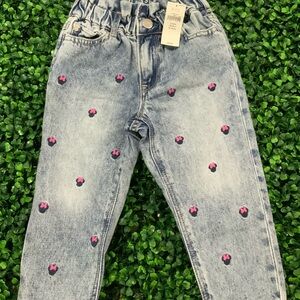 Gap Kids Denim Jeans with Minnie Mouse logo
